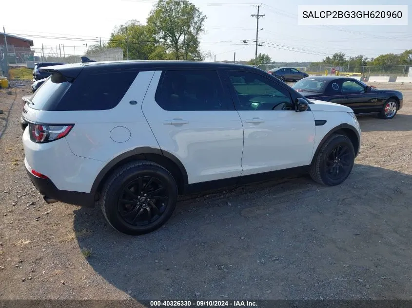 SALCP2BG3GH620960 2016 Land Rover Discovery Sport Se