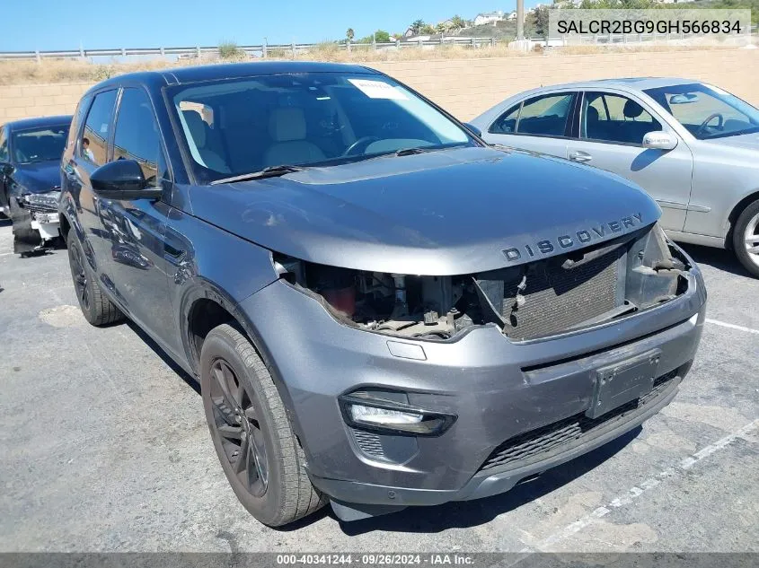 SALCR2BG9GH566834 2016 Land Rover Discovery Sport Hse