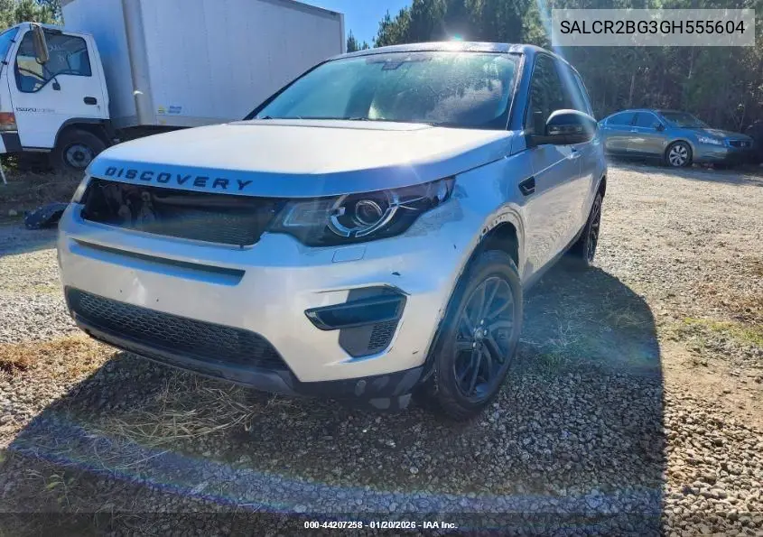 SALCR2BG3GH555604 2016 Land Rover Discovery Sport Hse