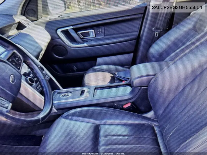 SALCR2BG3GH555604 2016 Land Rover Discovery Sport Hse