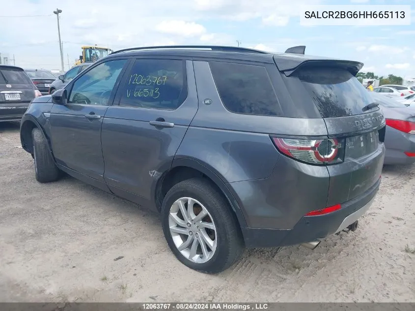 SALCR2BG6HH665113 2017 Land Rover Discovery Sport