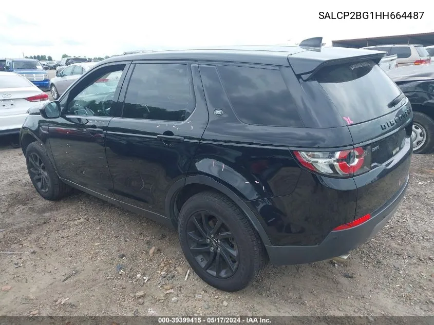 SALCP2BG1HH664487 2017 Land Rover Discovery Sport Se