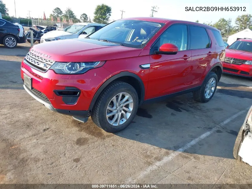 SALCR2BG9HH653912 2017 Land Rover Discovery Sport Hse