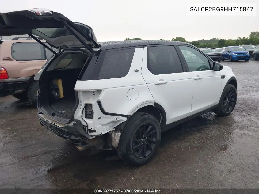 SALCP2BG9HH715847 2017 Land Rover Discovery Sport Se