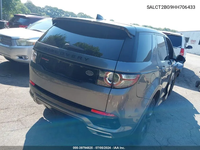 SALCT2BG9HH706433 2017 Land Rover Discovery Sport Hse Lux