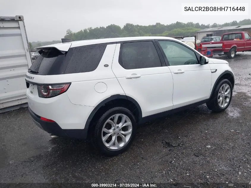 SALCR2BG8HH716448 2017 Land Rover Discovery Sport Hse