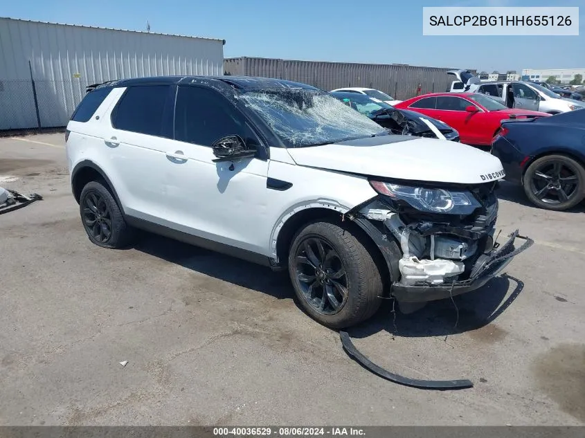 SALCP2BG1HH655126 2017 Land Rover Discovery Sport Se