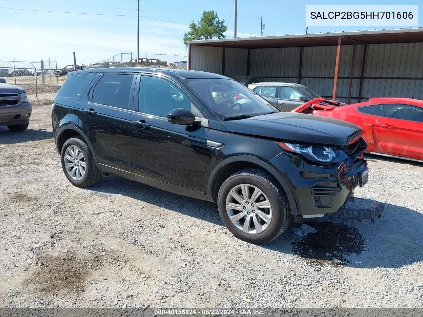 2017 Land Rover Discovery Sport Se VIN: SALCP2BG5HH701606 Lot: 40155924