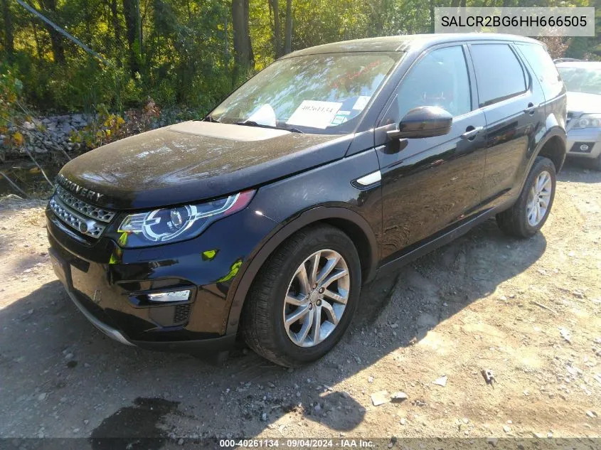 SALCR2BG6HH666505 2017 Land Rover Discovery Sport Hse