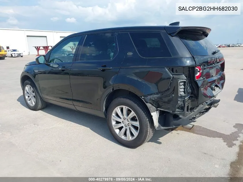 SALCP2BG2HH682030 2017 Land Rover Discovery Sport Se