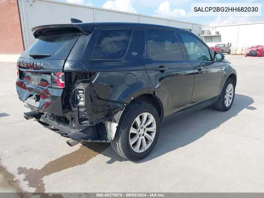 SALCP2BG2HH682030 2017 Land Rover Discovery Sport Se