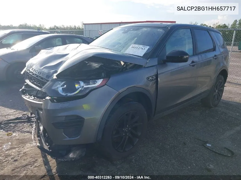 SALCP2BG1HH657717 2017 Land Rover Discovery Sport Se