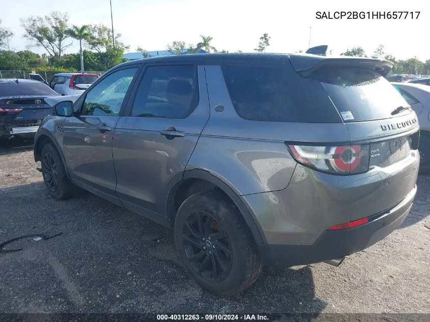 SALCP2BG1HH657717 2017 Land Rover Discovery Sport Se