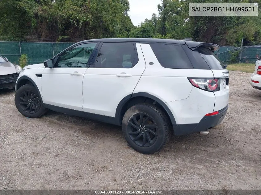 SALCP2BG1HH699501 2017 Land Rover Discovery Sport Se