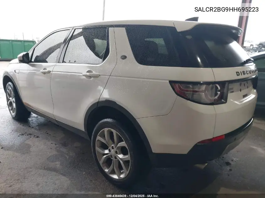 SALCR2BG9HH695223 2017 Land Rover Discovery Sport Hse