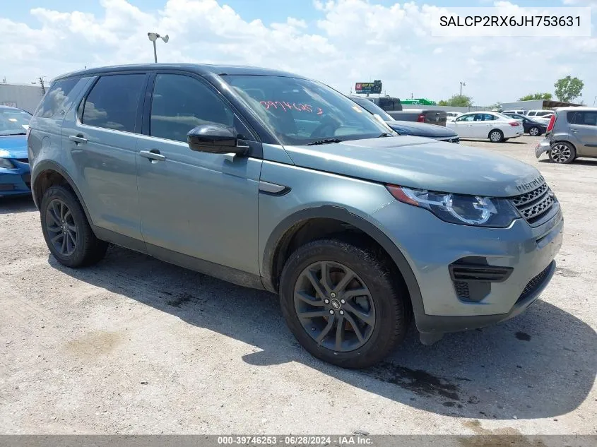 SALCP2RX6JH753631 2018 Land Rover Discovery Sport Se