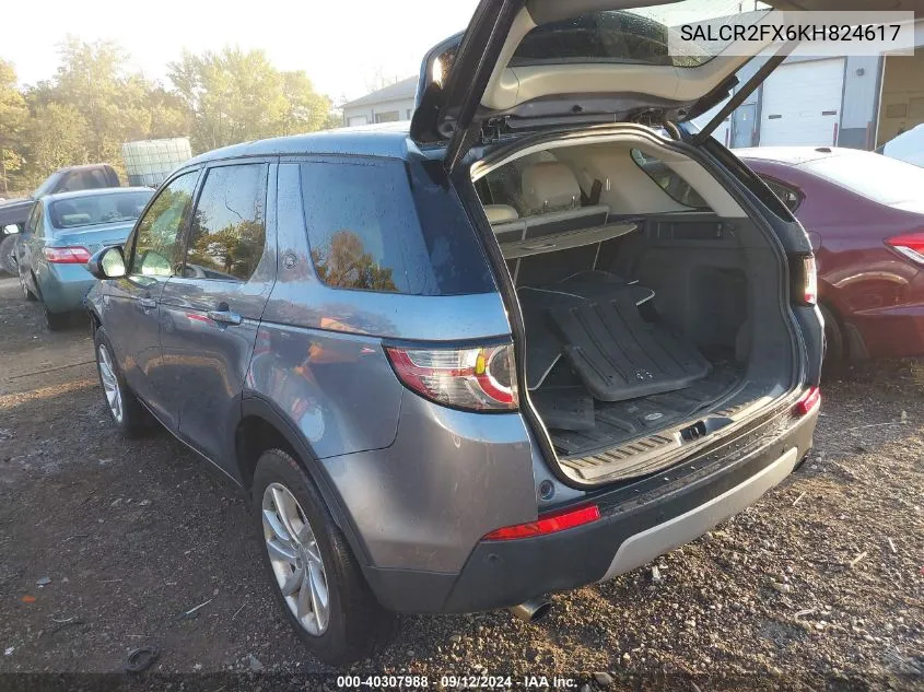 SALCR2FX6KH824617 2019 Land Rover Discovery Sport Hse/Landmark Edition