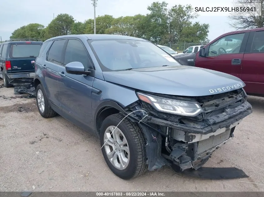 2020 Land Rover Discovery Sport S VIN: SALCJ2FX9LH856941 Lot: 40157803