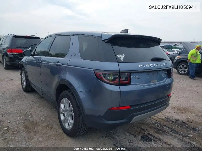 2020 Land Rover Discovery Sport S VIN: SALCJ2FX9LH856941 Lot: 40157803