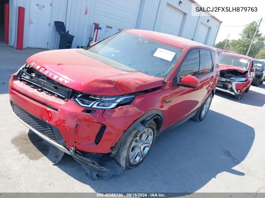 2020 Land Rover Discovery Sport S VIN: SALCJ2FX5LH879763 Lot: 40355130