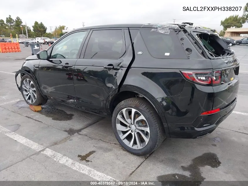 SALCL2FXXPH338207 2023 Land Rover Discovery Sport Se R-Dynamic