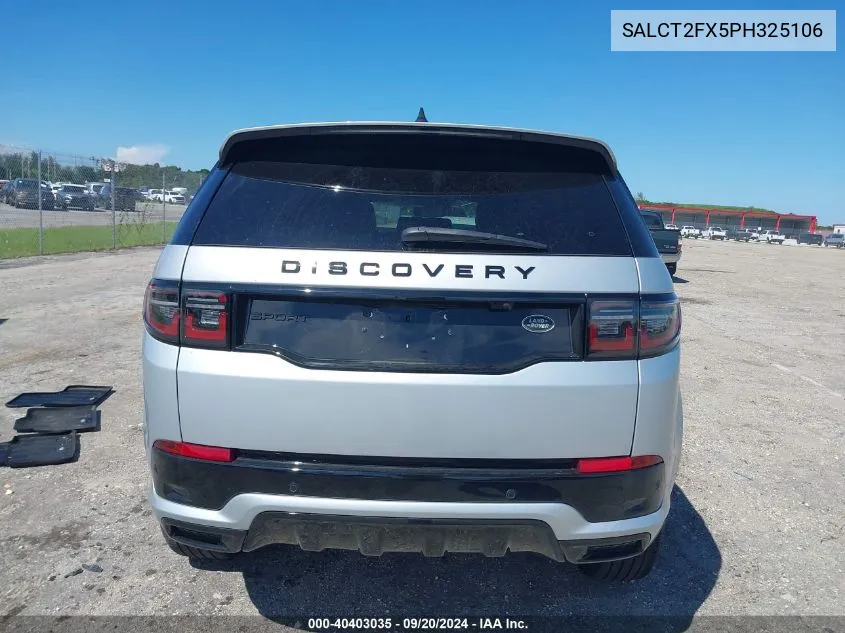 2023 Land Rover Discovery Sport S R-Dynamic VIN: SALCT2FX5PH325106 Lot: 40403035