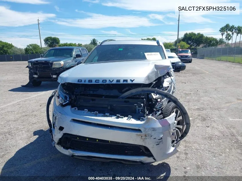 2023 Land Rover Discovery Sport S R-Dynamic VIN: SALCT2FX5PH325106 Lot: 40403035