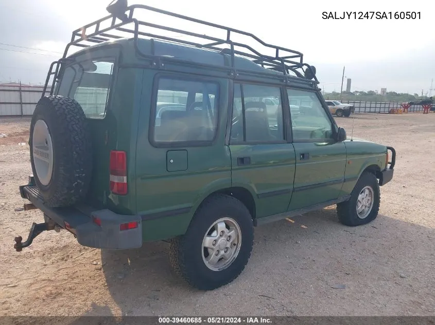 1995 Land Rover Discovery VIN: SALJY1247SA160501 Lot: 39460685