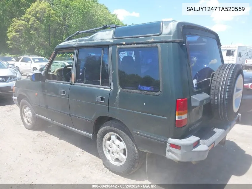 1996 Land Rover Discovery VIN: SALJY1247TA520559 Lot: 39490442