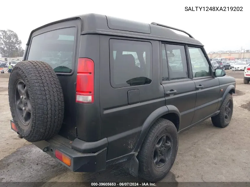 SALTY1248XA219202 1999 Land Rover Discovery Series Ii