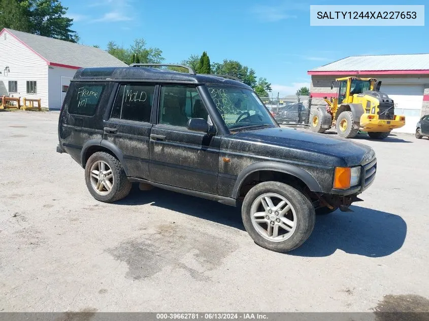 1999 Land Rover Discovery Series Ii VIN: SALTY1244XA227653 Lot: 39662781