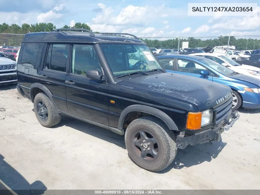 1999 Land Rover Discovery Series Ii VIN: SALTY1247XA203654 Lot: 40099910