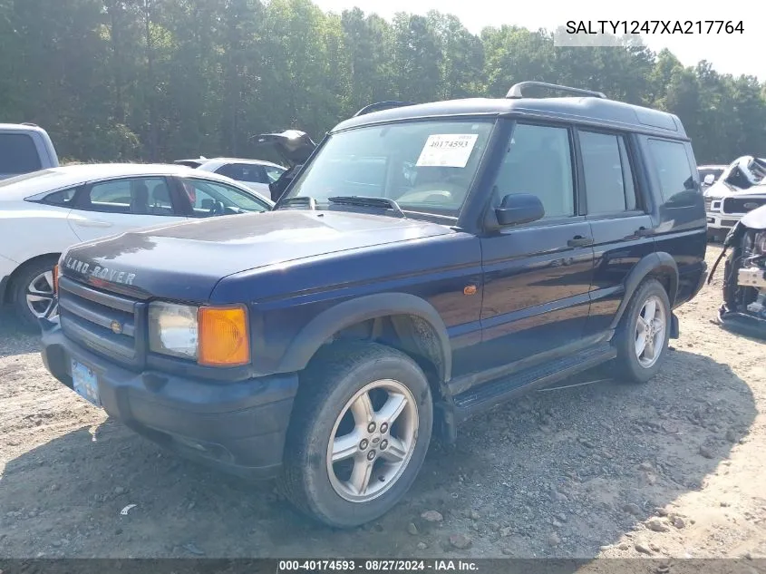 1999 Land Rover Discovery Series Ii VIN: SALTY1247XA217764 Lot: 40174593