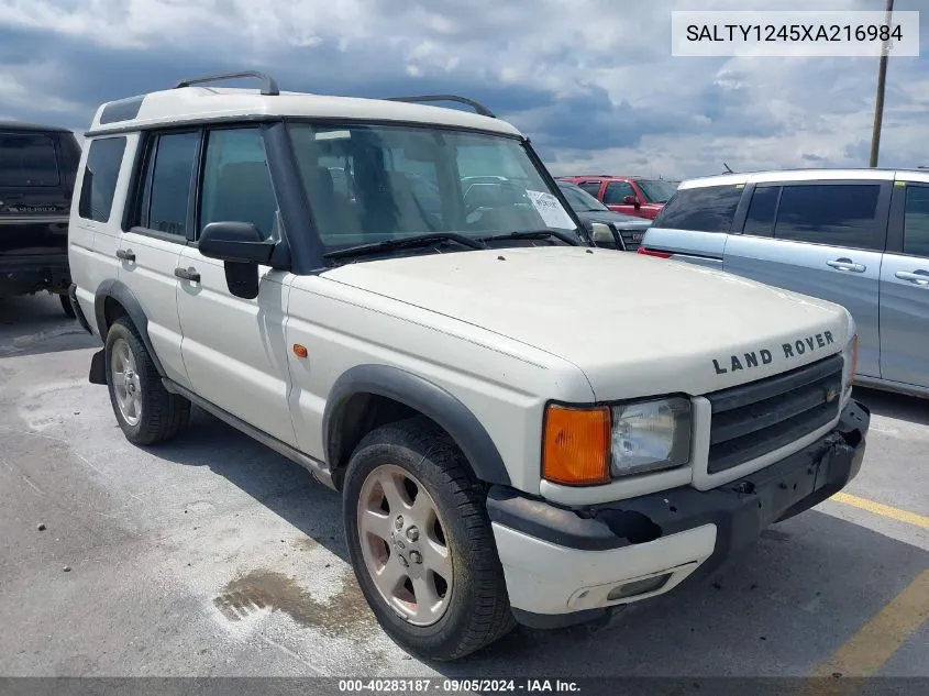 1999 Land Rover Discovery Series Ii VIN: SALTY1245XA216984 Lot: 40283187