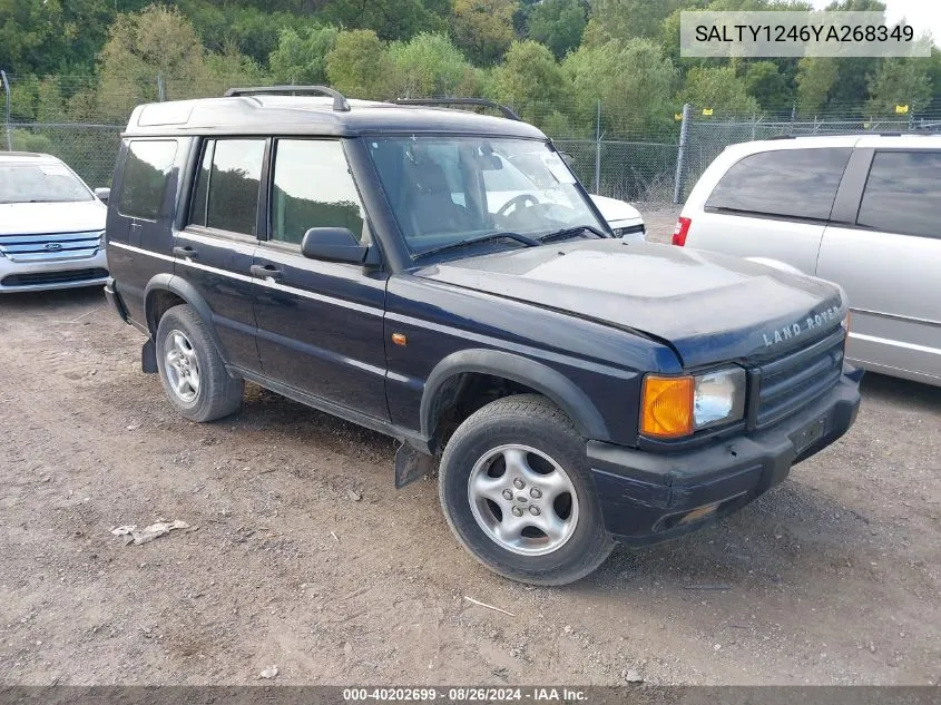 2000 Land Rover Discovery Series Ii Cloth/Series Ii Leather VIN: SALTY1246YA268349 Lot: 40202699