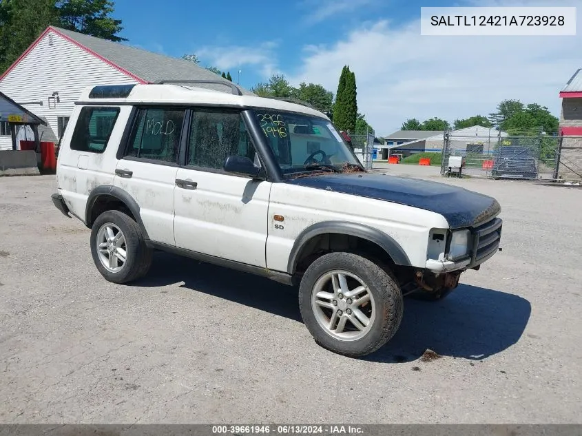 2001 Land Rover Discovery Series Ii VIN: SALTL12421A723928 Lot: 39661946