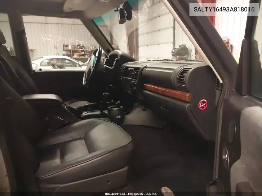 SALTY16493A818016 2003 Land Rover Discovery Se