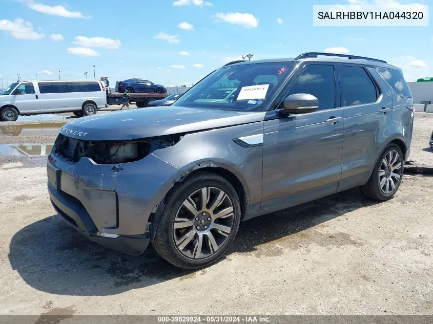 SALRHBBV1HA044320 2017 Land Rover Discovery Hse Luxury