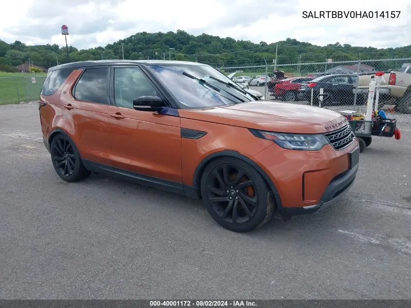 SALRTBBV0HA014157 2017 Land Rover Discovery First Edition