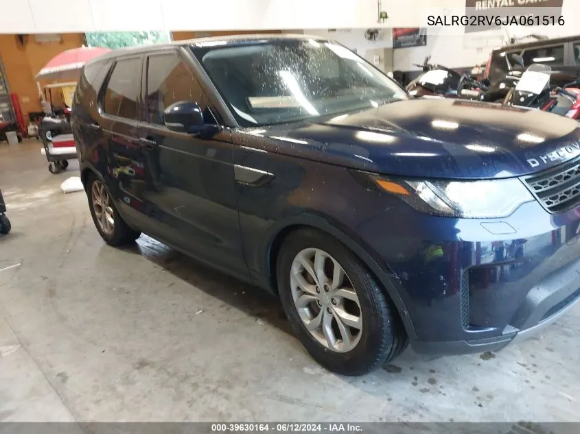 2018 Land Rover Discovery Se VIN: SALRG2RV6JA061516 Lot: 39630164