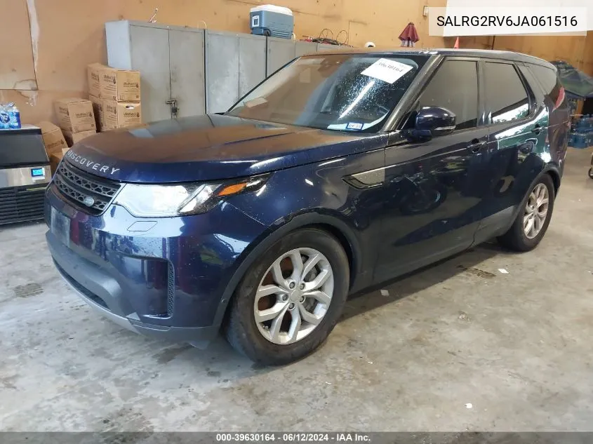 2018 Land Rover Discovery Se VIN: SALRG2RV6JA061516 Lot: 39630164