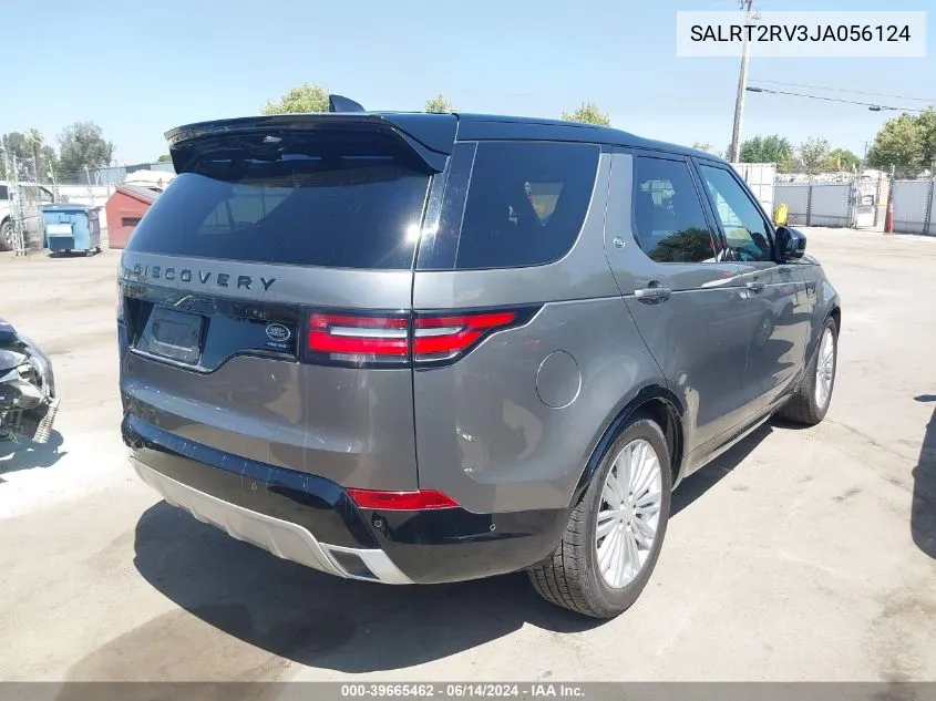 SALRT2RV3JA056124 2018 Land Rover Discovery Hse Luxury