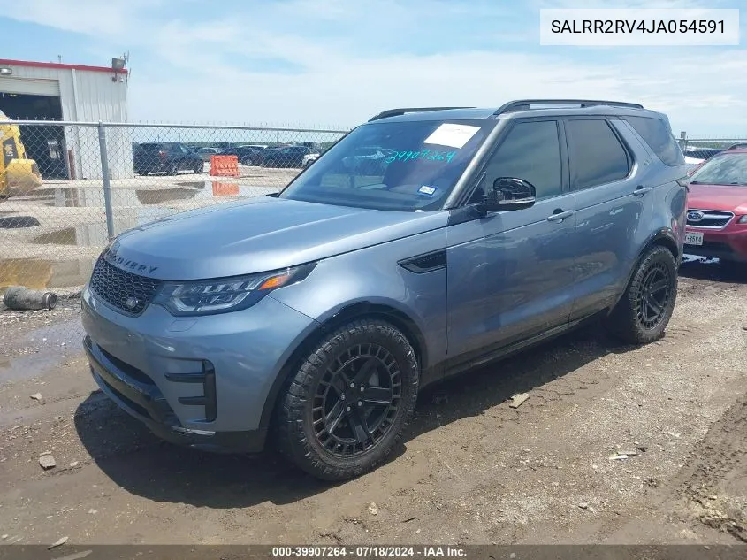 2018 Land Rover Discovery Hse VIN: SALRR2RV4JA054591 Lot: 39907264