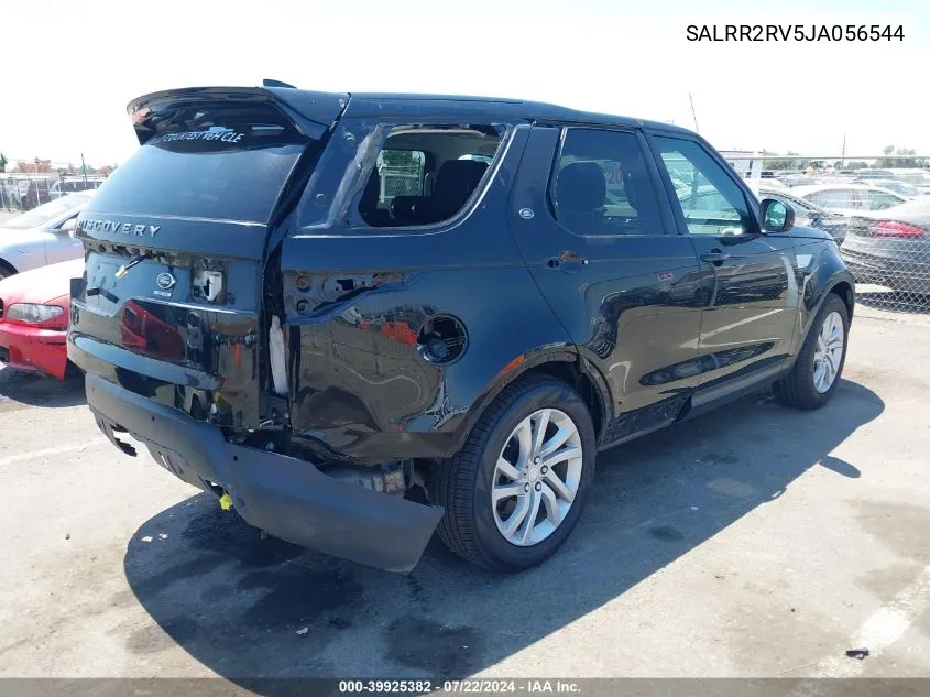 2018 Land Rover Discovery Hse VIN: SALRR2RV5JA056544 Lot: 39925382