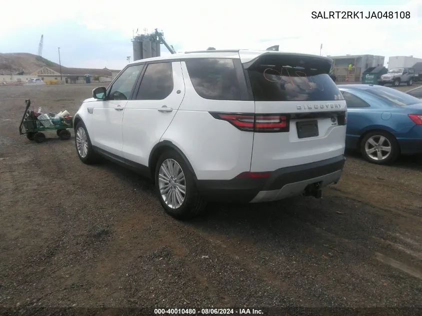 SALRT2RK1JA048108 2018 Land Rover Discovery Hse Luxury