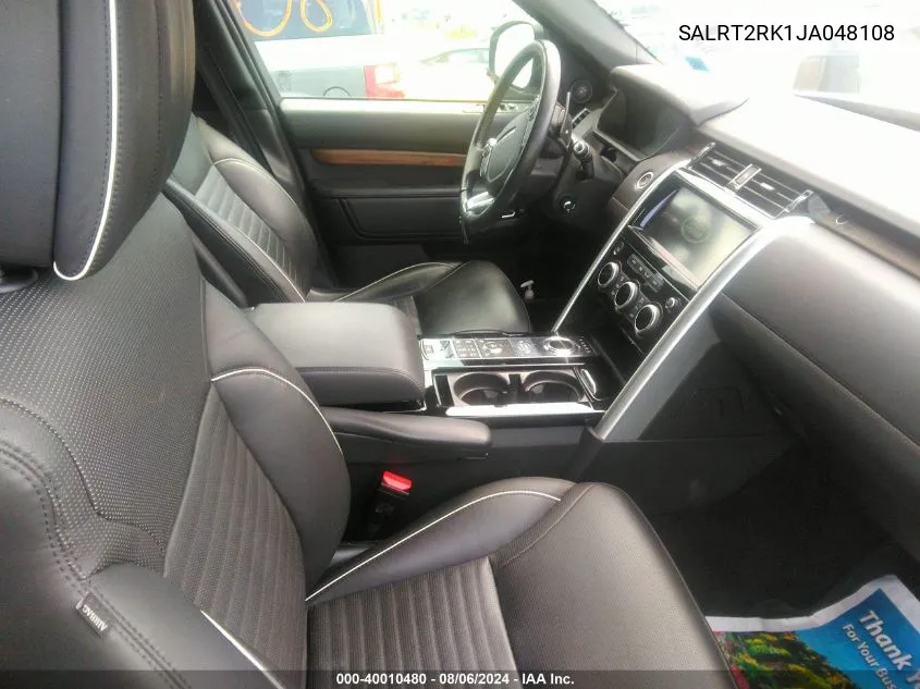 SALRT2RK1JA048108 2018 Land Rover Discovery Hse Luxury