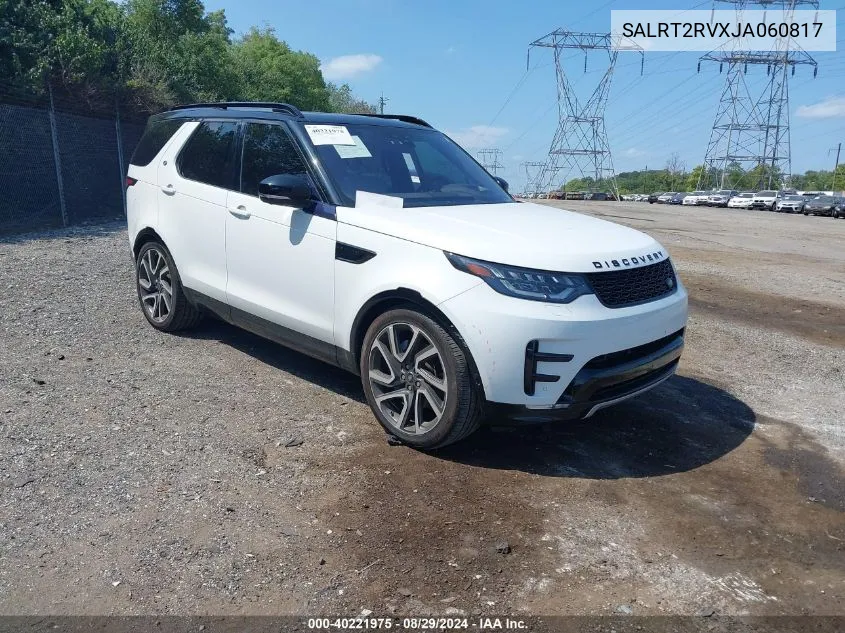 SALRT2RVXJA060817 2018 Land Rover Discovery Hse Luxury