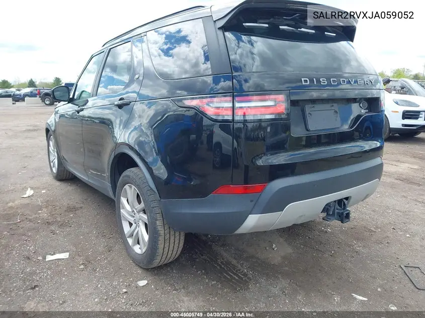 SALRR2RVXJA059052 2018 Land Rover Discovery Hse