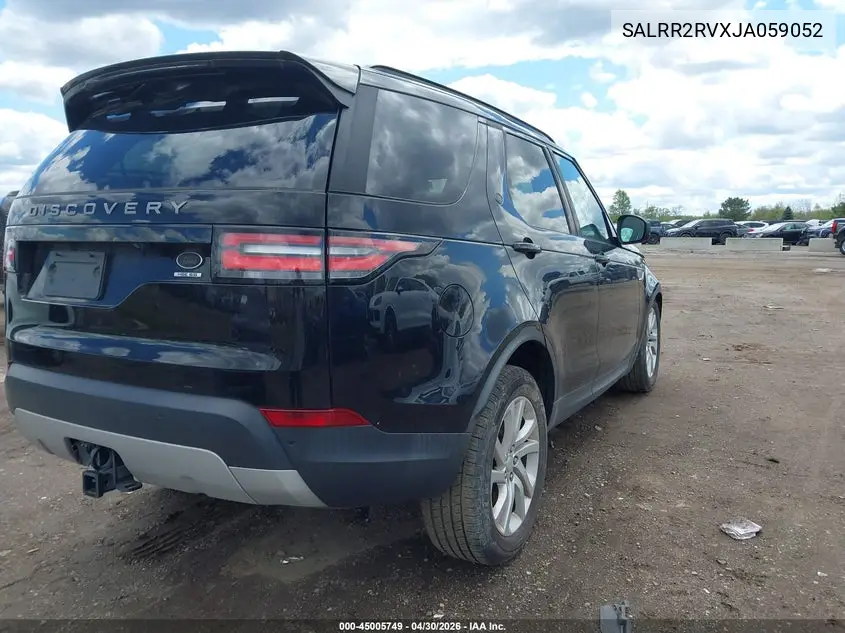 SALRR2RVXJA059052 2018 Land Rover Discovery Hse