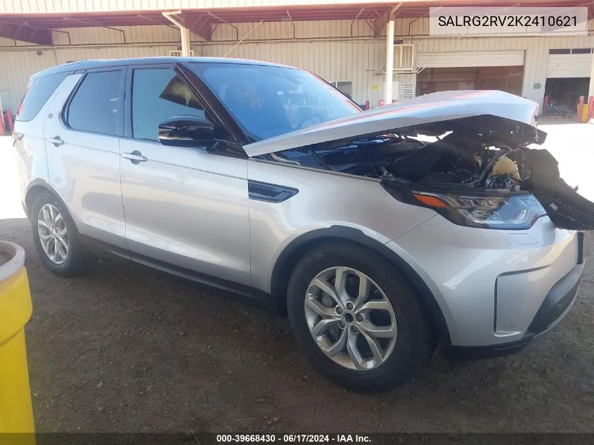 2019 Land Rover Discovery Se VIN: SALRG2RV2K2410621 Lot: 39668430